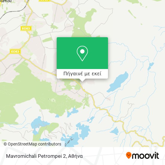 Mavromichali Petrompei 2 χάρτης
