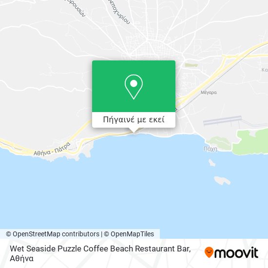 Wet Seaside Puzzle Coffee Beach Restaurant Bar χάρτης