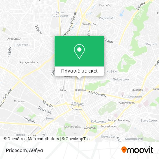 Pricecom χάρτης