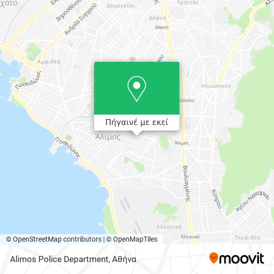 Alimos Police Department χάρτης