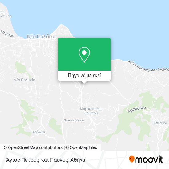 Άγιος Πέτρος Και Παύλος χάρτης