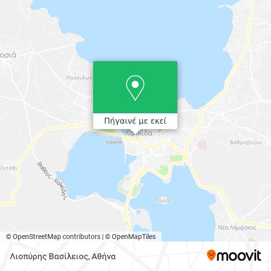 Λιοπύρης Βασίλειος χάρτης