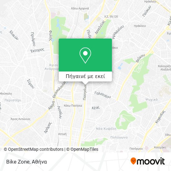 Bike Zone χάρτης
