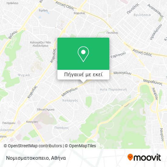 Νομισματοκοπειο χάρτης