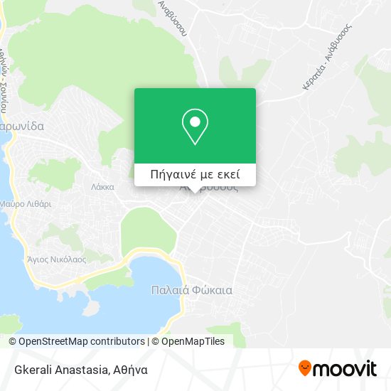 Gkerali Anastasia χάρτης