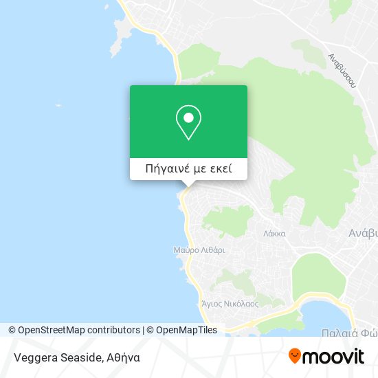 Veggera Seaside χάρτης