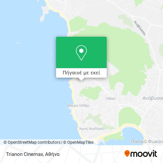 Trianon Cinemax χάρτης
