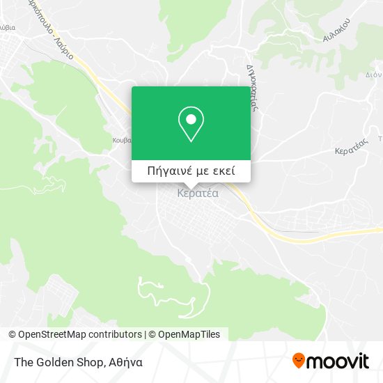 The Golden Shop χάρτης