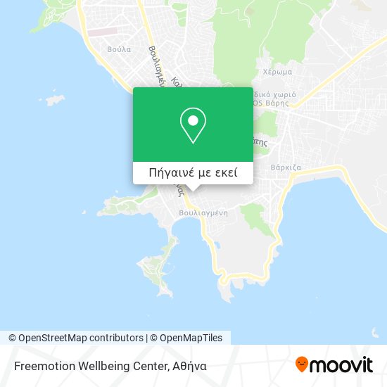 Freemotion Wellbeing Center χάρτης