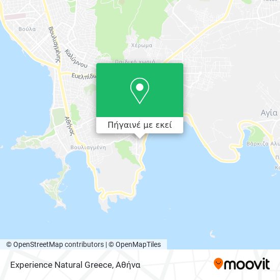 Experience Natural Greece χάρτης