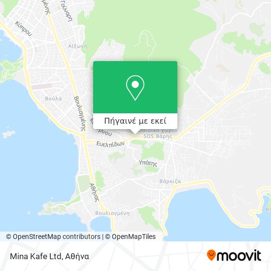 Mina Kafe Ltd χάρτης