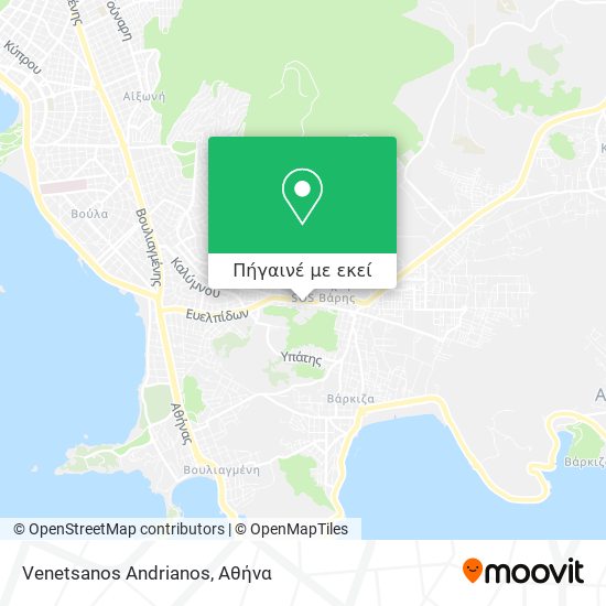 Venetsanos Andrianos χάρτης