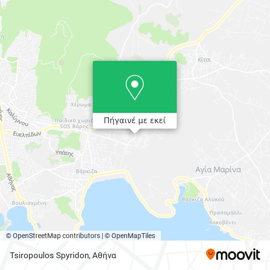 Tsiropoulos Spyridon χάρτης