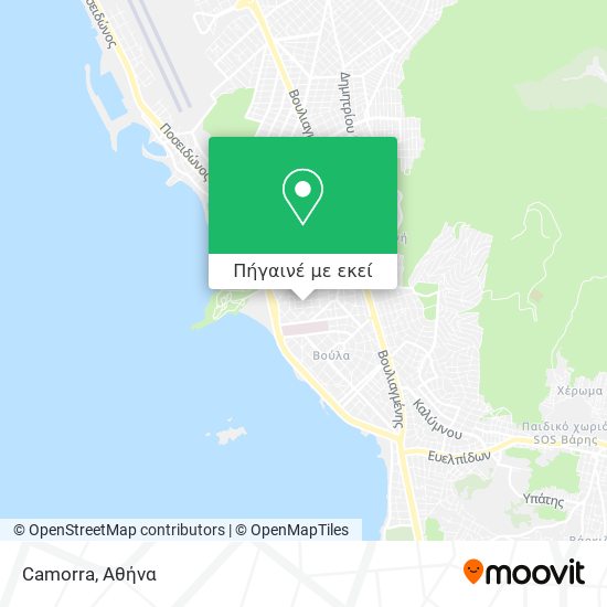 Camorra χάρτης
