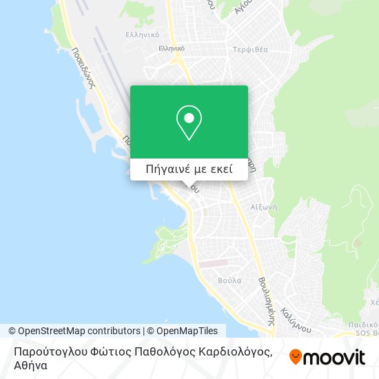 Παρούτογλου Φώτιος Παθολόγος Καρδιολόγος χάρτης