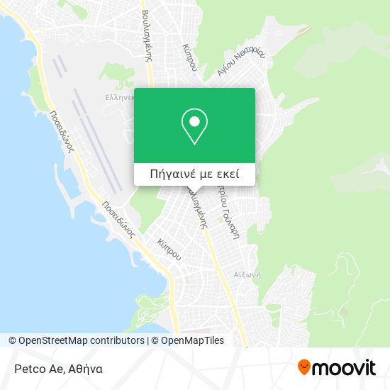 Petco Ae χάρτης