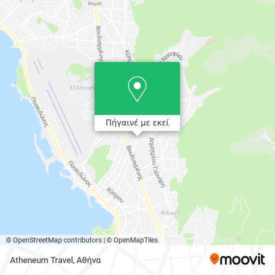 Atheneum Travel χάρτης