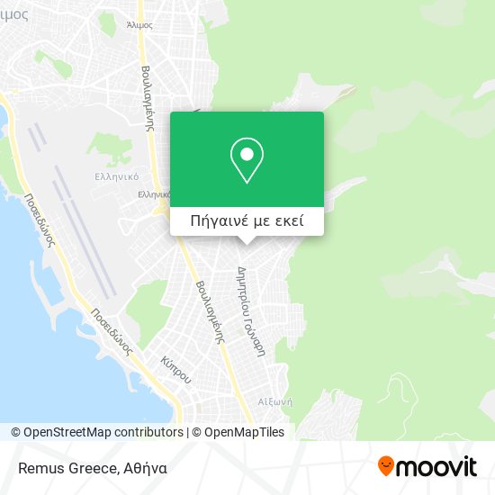 Remus Greece χάρτης