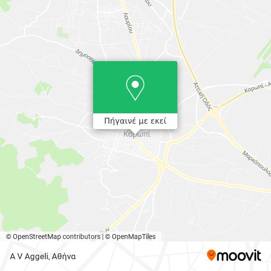 A V Aggeli χάρτης
