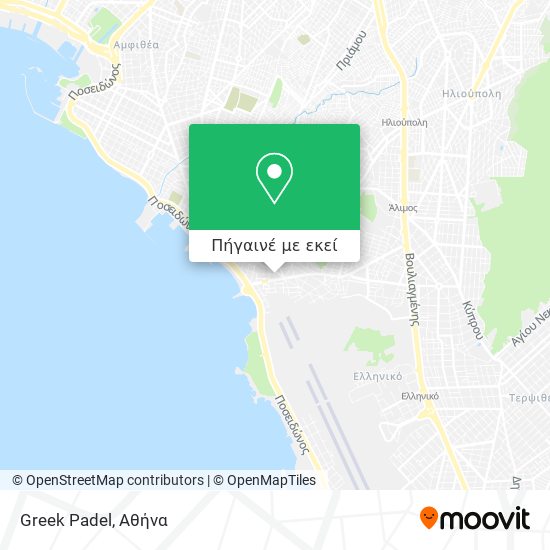 Greek Padel χάρτης