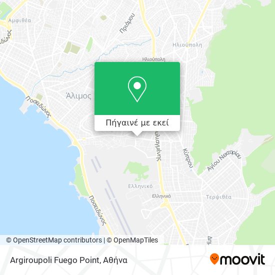 Argiroupoli Fuego Point χάρτης