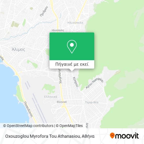 Oxouzoglou Myrofora Tou Athanasiou χάρτης