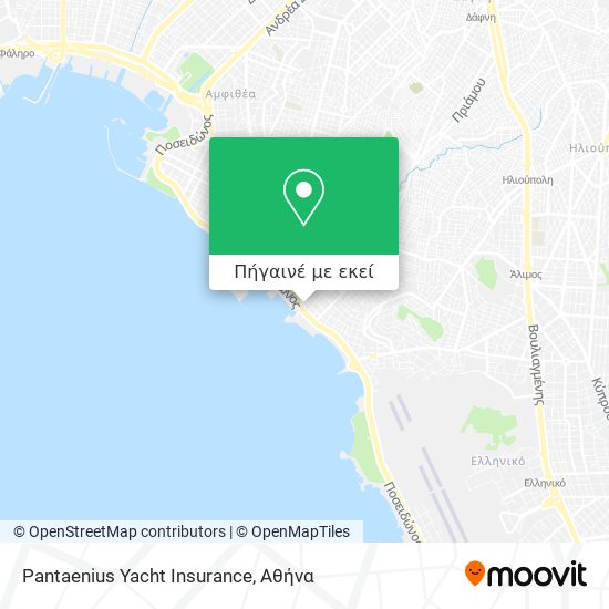 Pantaenius Yacht Insurance χάρτης