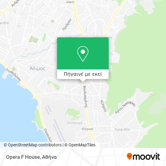 Opera F House χάρτης