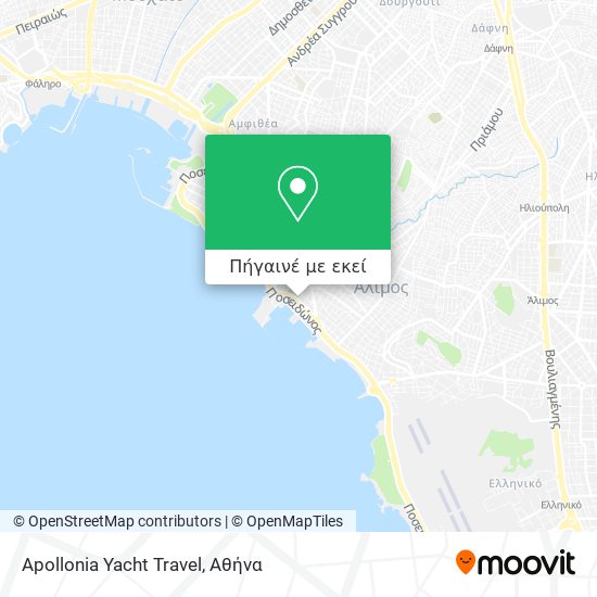 Apollonia Yacht Travel χάρτης