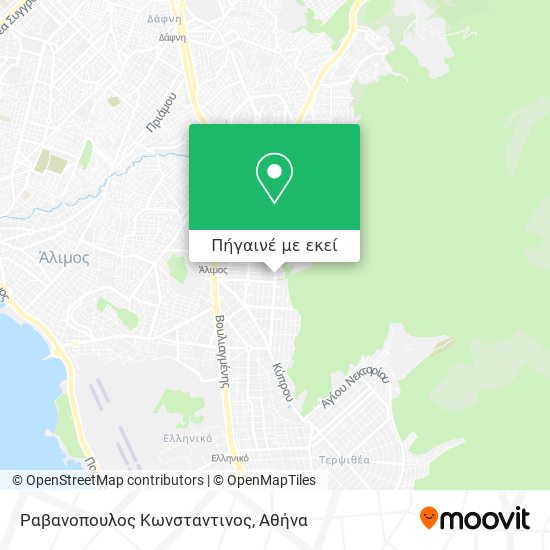 Ραβανοπουλος Κωνσταντινος χάρτης