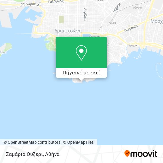 Σαμάρια Ουζερί χάρτης
