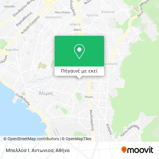 Μπελλοσ I. Αντωνιοσ χάρτης