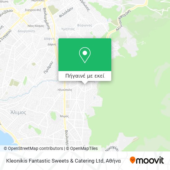 Kleonikis Fantastic Sweets & Catering Ltd χάρτης