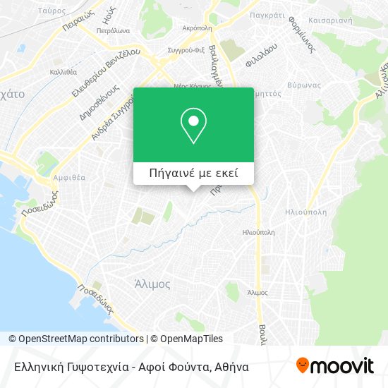 Ελληνική Γυψοτεχνία - Αφοί Φούντα χάρτης