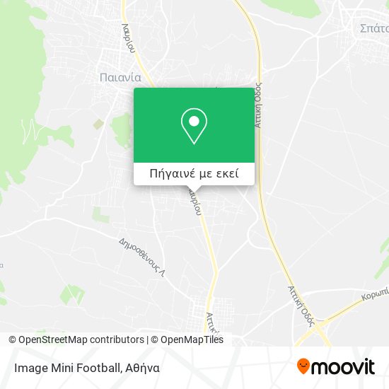 Image Mini Football χάρτης
