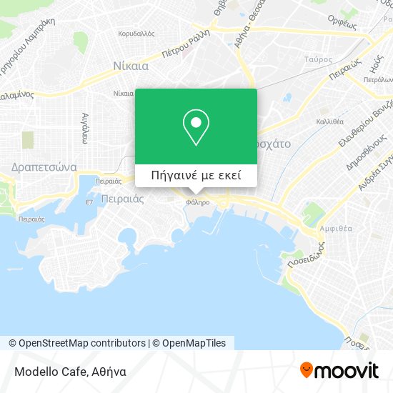 Modello Cafe χάρτης