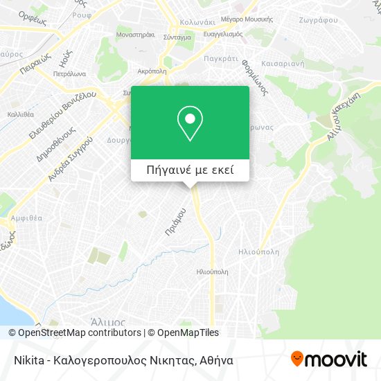Nikita - Καλογεροπουλος Νικητας χάρτης
