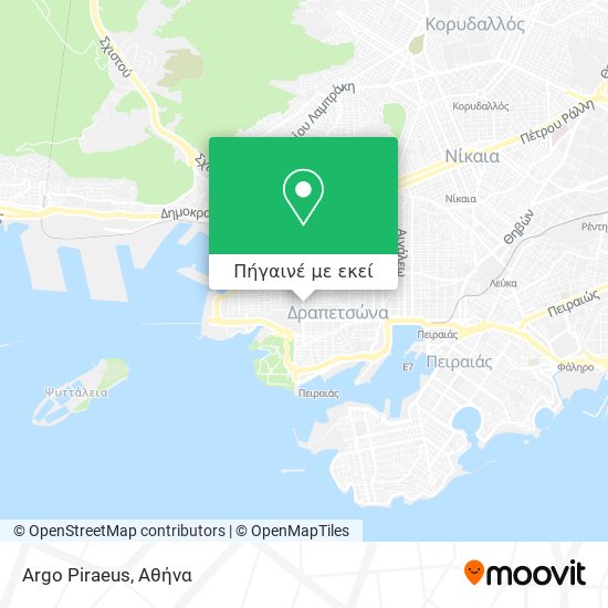 Argo Piraeus χάρτης