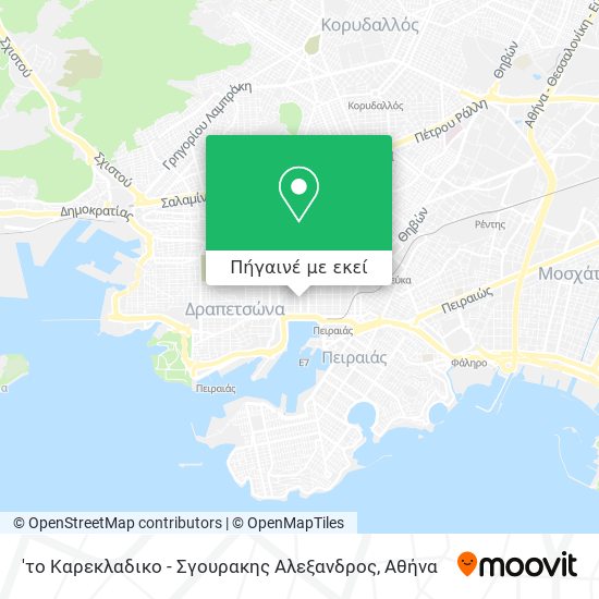 'το Καρεκλαδικο - Σγουρακης Αλεξανδρος χάρτης