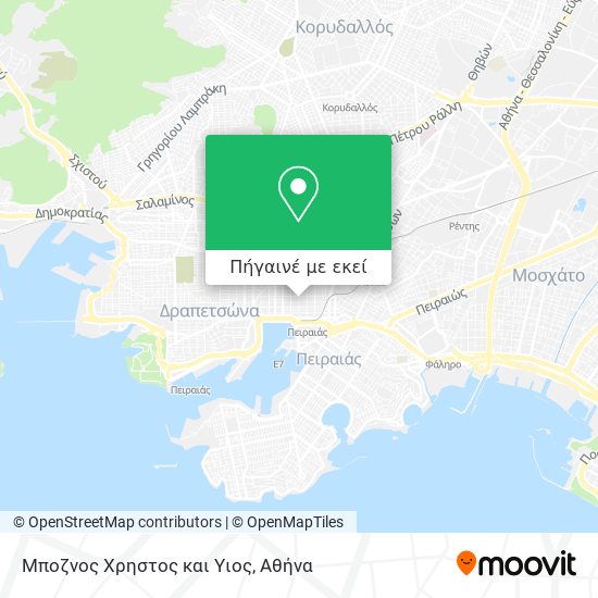 Μποζνος Χρηστος και Υιος χάρτης