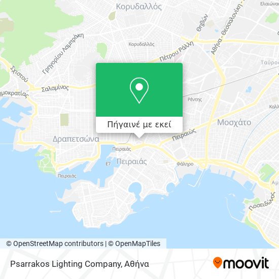 Psarrakos Lighting Company χάρτης