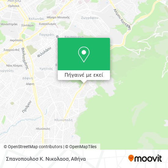 Σπανοπουλοσ Κ. Νικολαοσ χάρτης