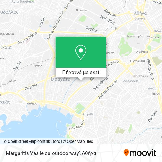 Margaritis Vasileios 'outdoorway' χάρτης