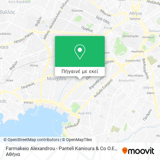 Farmakeio Alexandrou - Panteli Kanioura & Co O.E. χάρτης