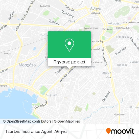 Tzortzis Insurance Agent χάρτης