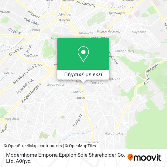Modernhome Emporia Epiplon Sole Shareholder Co. Ltd χάρτης