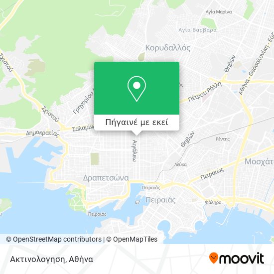 Ακτινολογηση χάρτης