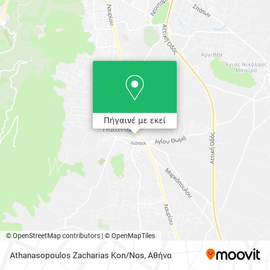 Athanasopoulos Zacharias Kon / Nos χάρτης