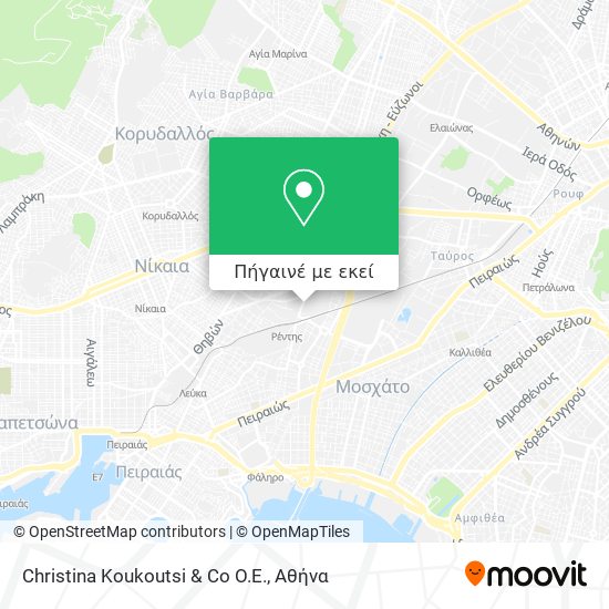 Christina Koukoutsi & Co O.E. χάρτης