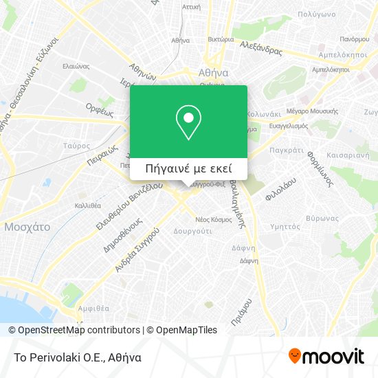 To Perivolaki O.E. χάρτης